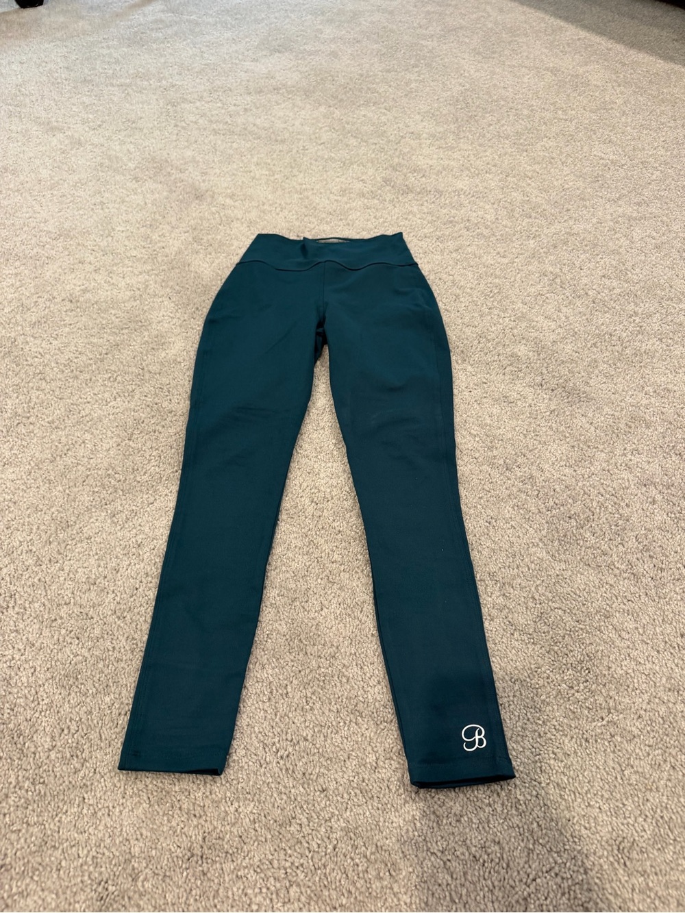 Bombshell Sportswear Teal High-Waist Leggings